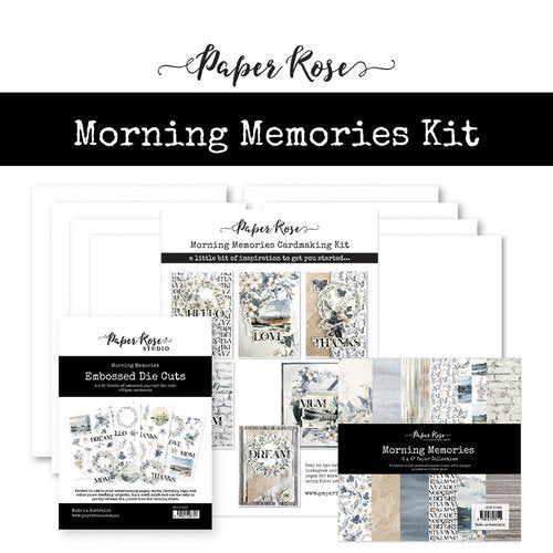 Paper Rose - Morning Memories Cardmaking Kit