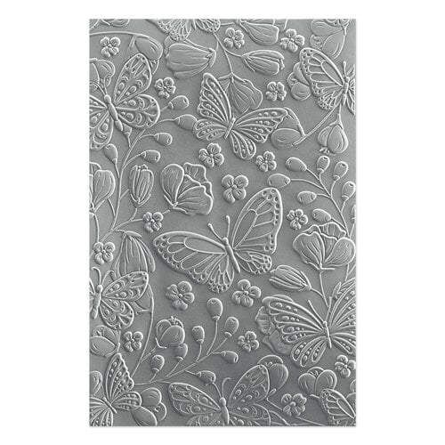 Spellbinders - 3D Embossing Folders - Beautiful Butterflies