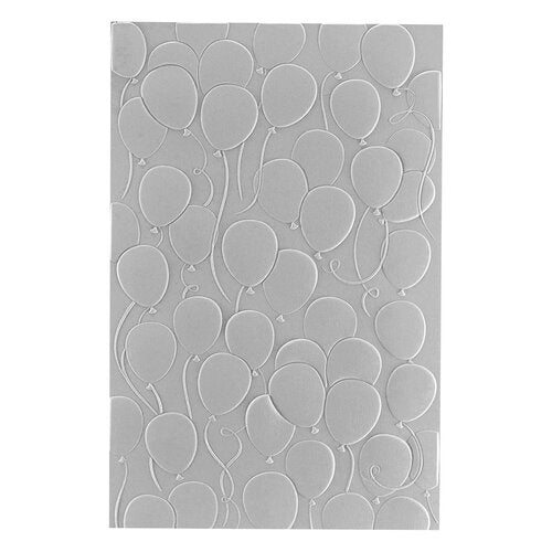 Spellbinders - 3D Embossing Folders - Floating Balloons