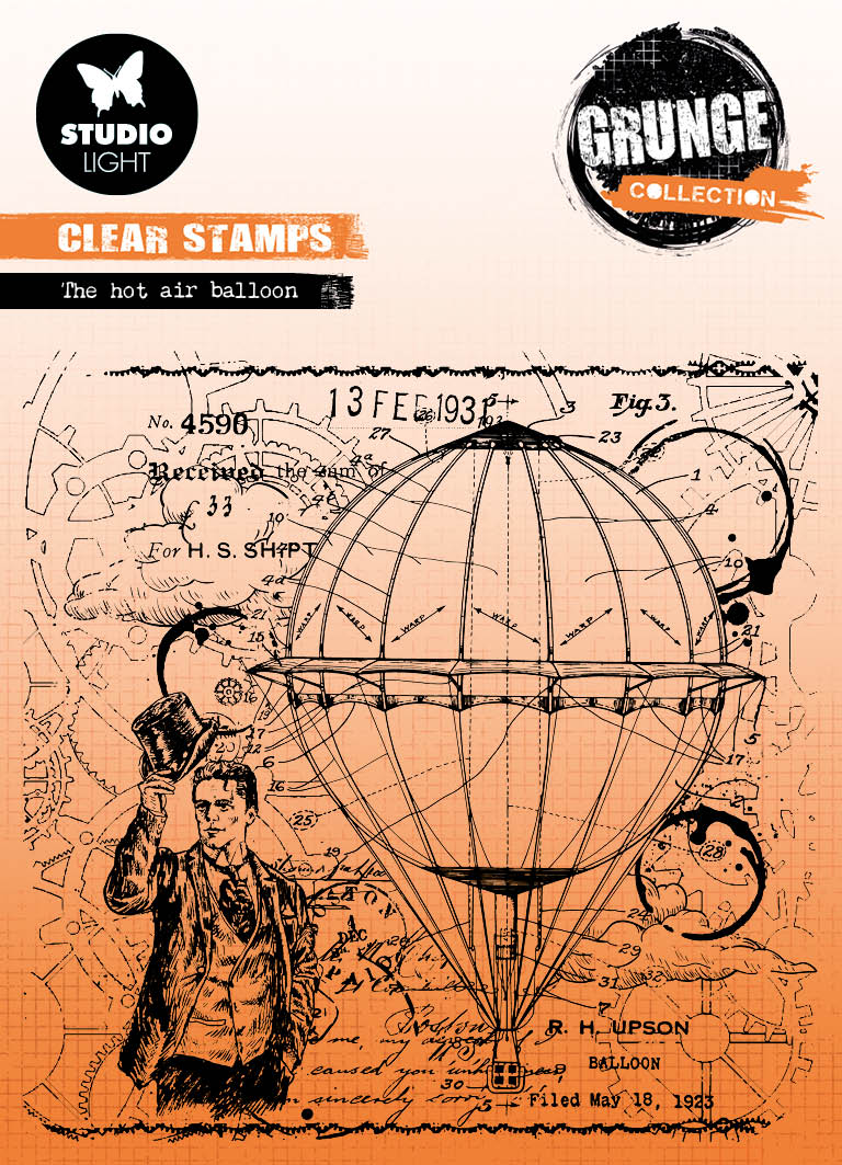 Studio Light  Clear Stamps- The Hot Air Balloon