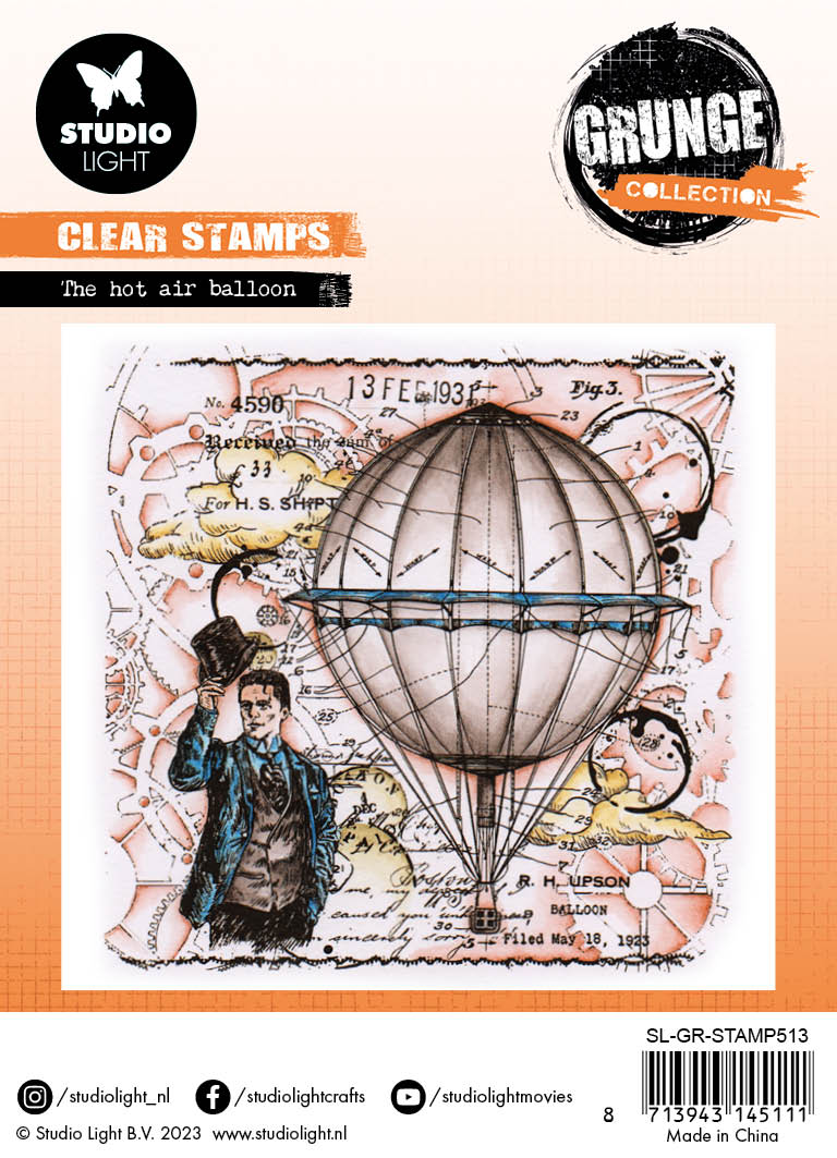 Studio Light  Clear Stamps- The Hot Air Balloon