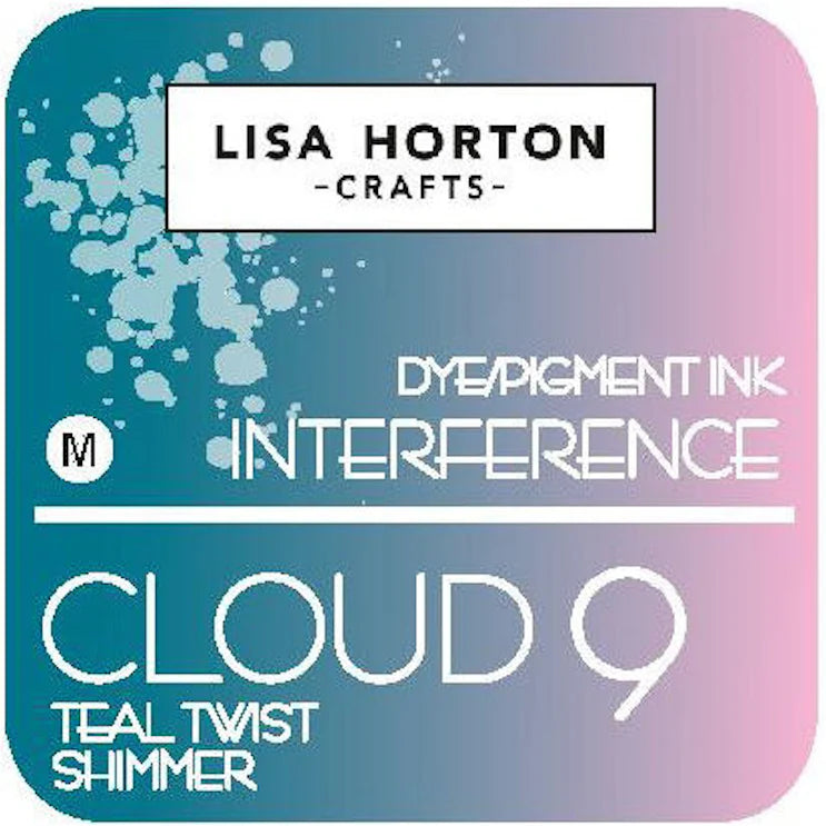 Lisa Horton Crafts- Interference Dye/Pigment Ink - Teal Twist Shimmer