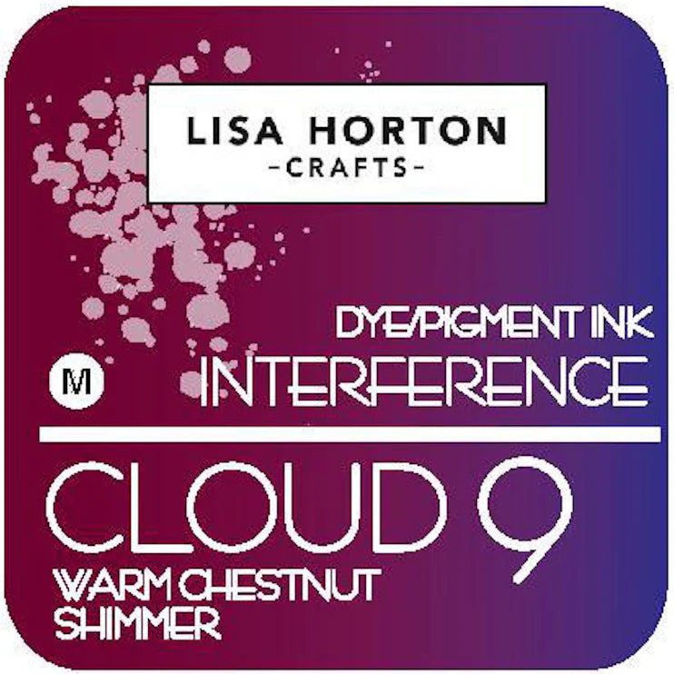 Lisa Horton Crafts- Interference Dye/Pigment Ink - Warm Chestnut Shimmer 