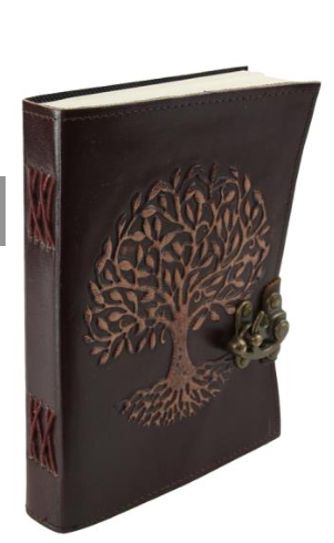 Leather Tree Of Life Brown 8"x6"