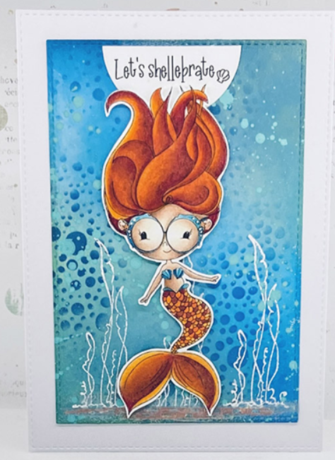 Stamping Bella - Cling Stamps - Lunettes mermaid