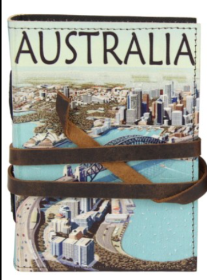 Australia Design Leather Journal 15cm x 11cm