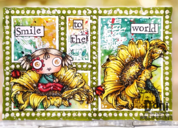 AALL & CREATE - A6 Stamps -Sunny Splash #1250