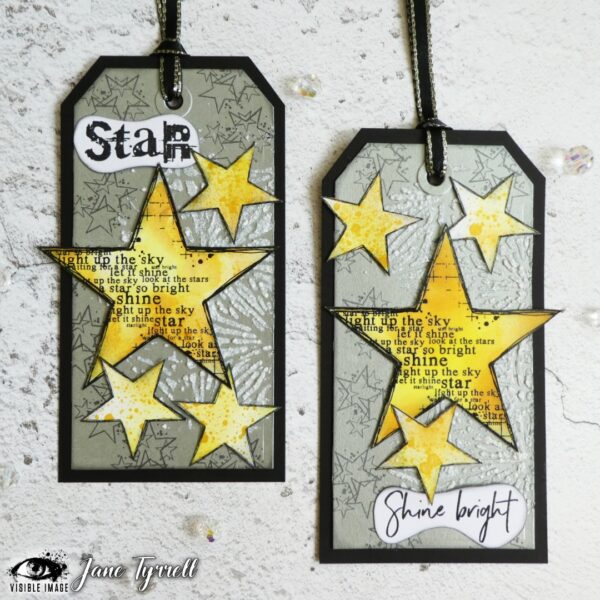 Visible Image - Clear Stamp - Shining Star