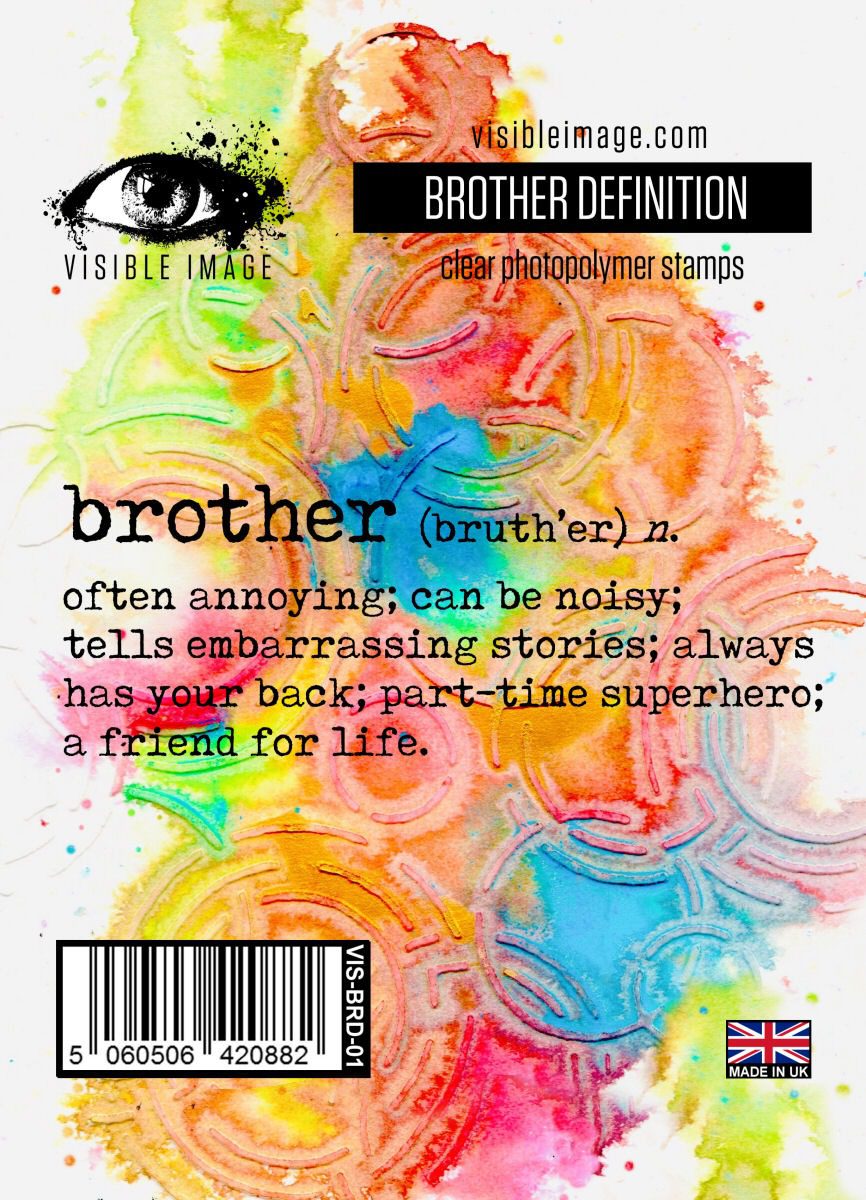 Visible Image clear stamps - Brother Definition