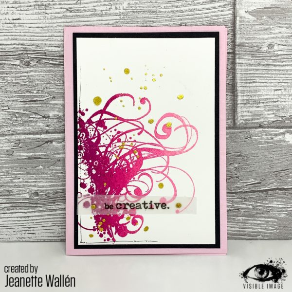 Visible Image clear stamps - Grunge Flourish