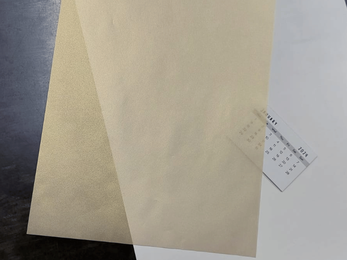 Vellum Shimmer Gold - A4