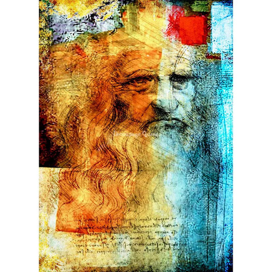 Andy Skinner - Rice Paper - A4 Sheet -The DaVinci Code