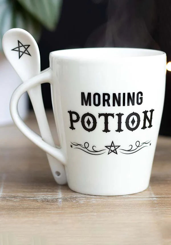 Morning Potion - Mug and Spoon Set