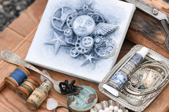 Finnabair Art Alchemy  - Antiquing Wax - Ash Grey