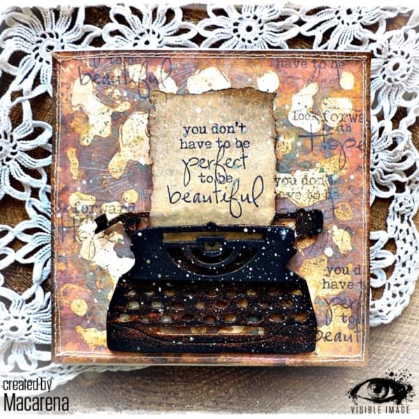 Visible Image clear stamps - Look Forward With Hope