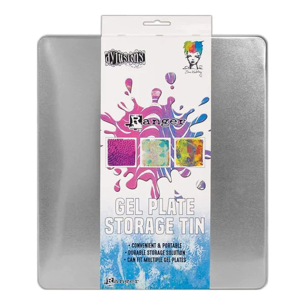 Gel Plate Storage Tin  29.5cm  x  26cm