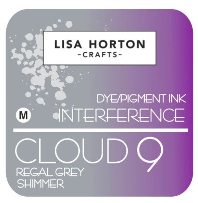 Lisa Horton Crafts- Interference Dye/Pigment Ink - Regal Grey Shimmer