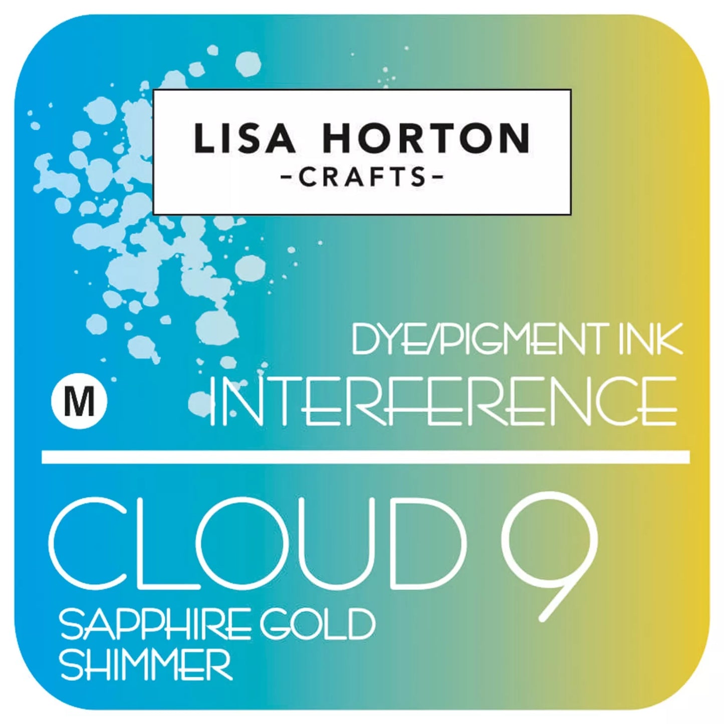 Lisa Horton Crafts- Interference Dye/Pigment Ink - Sapphire Gold