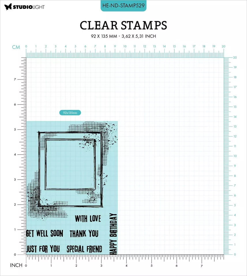 Studio Light  Clear Stamps- Natures Dream - Capture The Moment