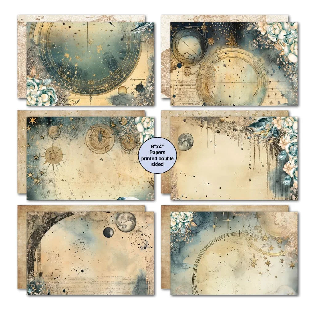 3 Quarter Designs - Celestial Skies 6x4 Card Pack