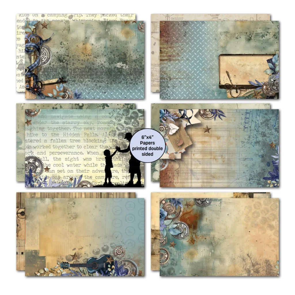 3 Quarter Designs - Father Figure 6x4 Card Pack