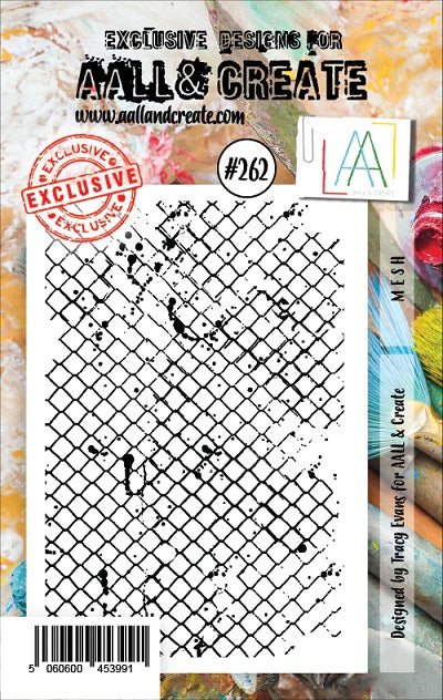 AALL & CREATE - A7 Stamps -Mesh #262