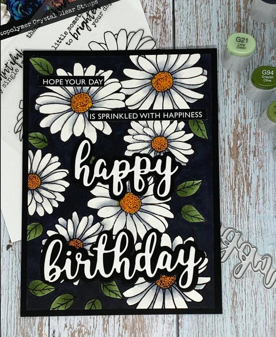 Paper Rose - Birthday Layered - Metal Die