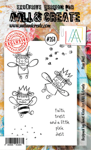 AALL & CREATE - A7 Stamps - Pixie Dust #251