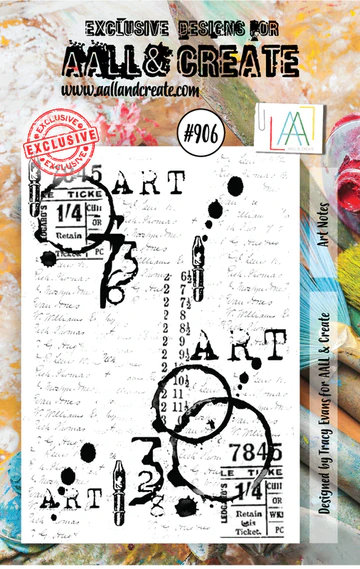 AALL & CREATE - A7 Stamps - Art Notes