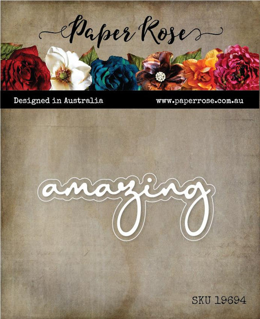 Paper Rose - Metal Cutting Die  - Amazing Fine Layered