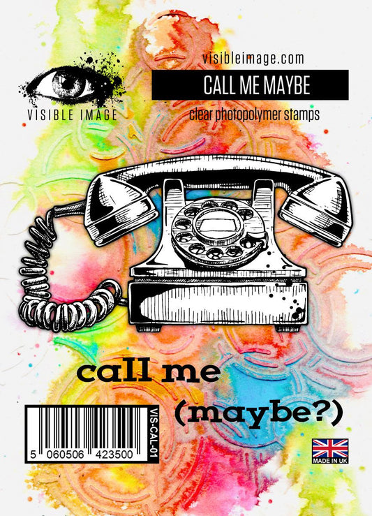 Visible Image clear stamps -Call Me Maybe