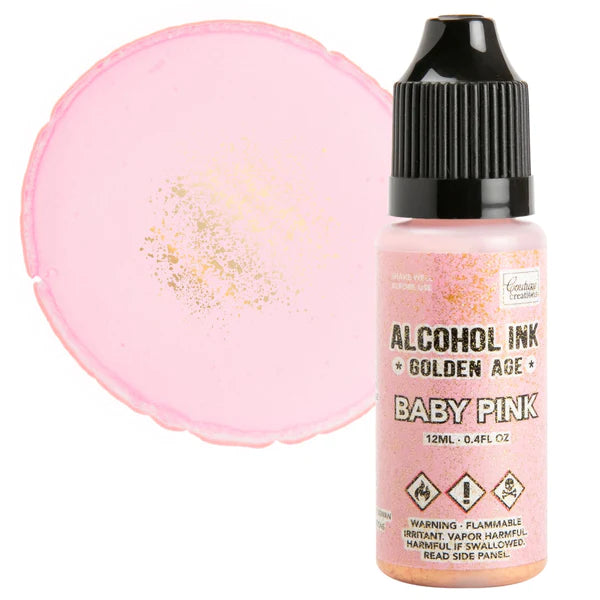 Alcohol Ink Golden Age - Baby Pink 12mL