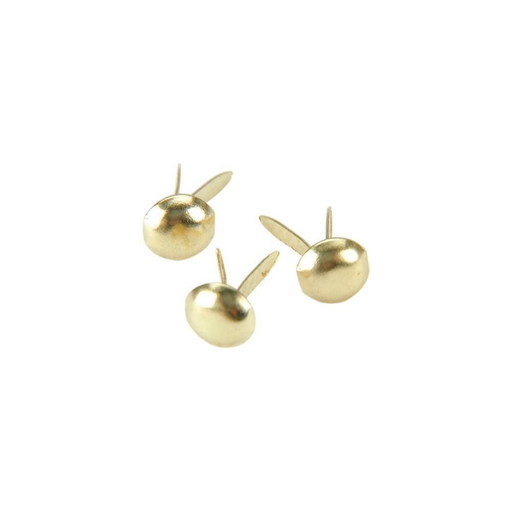 Creative Impressions - Mini Round Gold brads (100) Arts & Crafts Creative Impressions