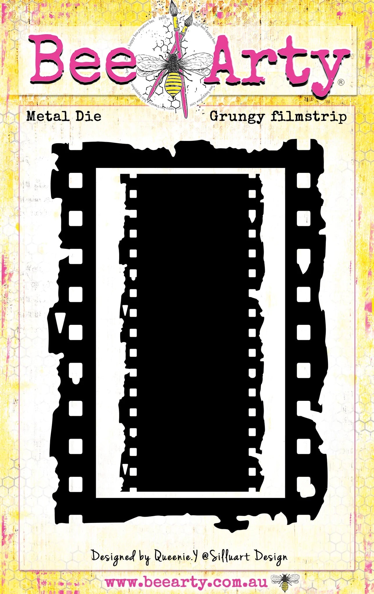 Dies - Grungy Filmstrip Arts & Crafts Bee Arty