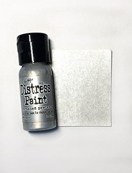 Distress Paint - Brushed Pewter Arts & Crafts Ranger