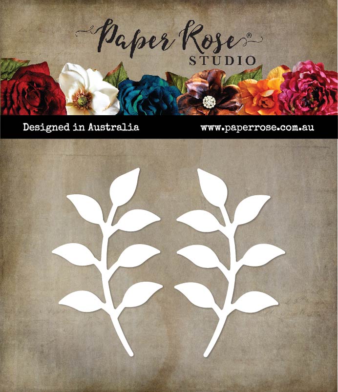 Paper Rose - Metal Die -Filler Leaves 4 Arts & Crafts Paper Rose