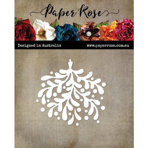 Paper Rose - Metal Die - Mistletoe Small Arts & Crafts Paper Rose