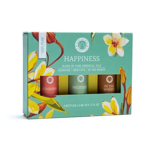 Song of India Essential Oil Gift Set - Happiness