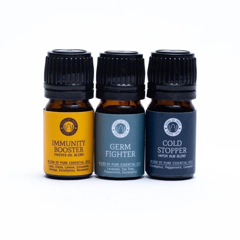 Song of India Essential Oil Gift Set - Wellness