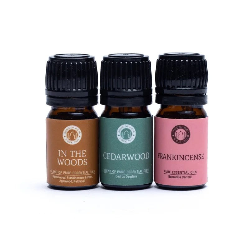 Song of India Essential Oil Gift Set - Woodsy