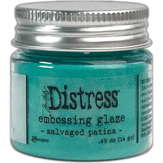 Tim Holtz Distress Embossing Glaze - Salvaged Patina Arts & Crafts Ranger